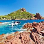 Calanques and red rocks - Departure Saint Raphaël - The Speedboat Experience with Frank and Captain Alexis