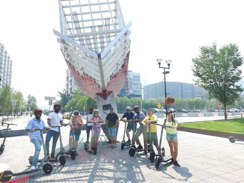 Calgary: E-Scooter City Highlights Tour - Exploring Calgarys Natural Beauty by the Bow River