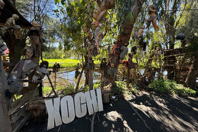 Canals Boat Tour + Doll Island + Ajolote Shrine - Exploring the Floating Gardens of Xochimilco