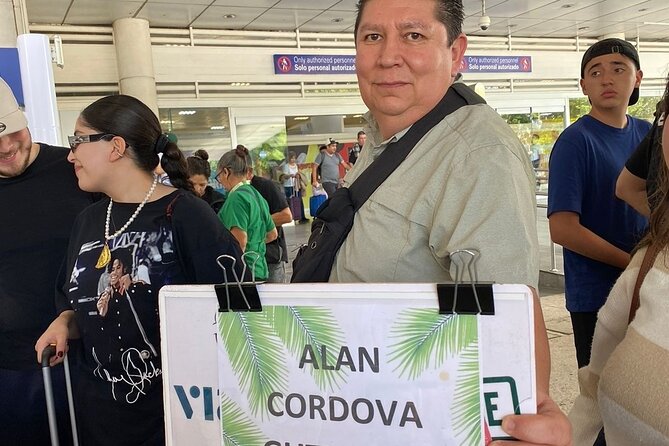 Cancun airport private Transfer - Starting Point in Cancun: Outside the Airport Terminal