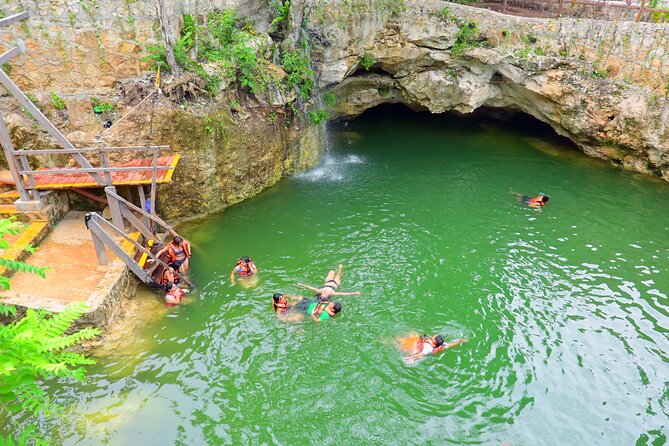 Cancun ATV Tour with Zipline, Cenote & Transportation - Stunning Cenote Swim and Jumping in Natural Water