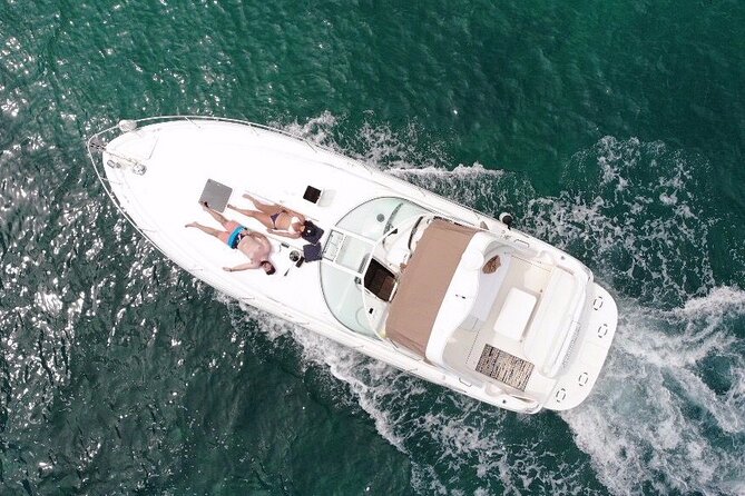 Cancun Bay Private 2-Hour on a Luxury Yacht - The Luxury Yacht: 38 Feet of Comfort and Style