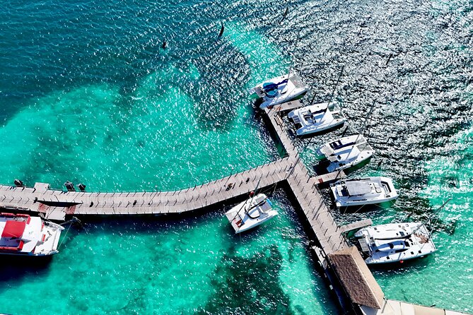 Cancun Catamaran: Isla Mujeres, Snorkeling, Drinks & Buffet Lunch - Sailing on a Catamaran from Cancun to Isla Mujeres