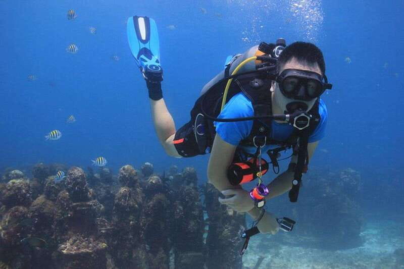 Cancun: Dive Underwater Museum & Manchones Reef - Starting Point at Rean Inn in Cancun