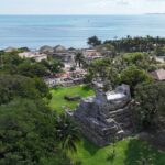 Cancun Guided Sightseeing El Meco Site, Letters and Shopping - The Tour Starts with the El Meco Archaeological Site