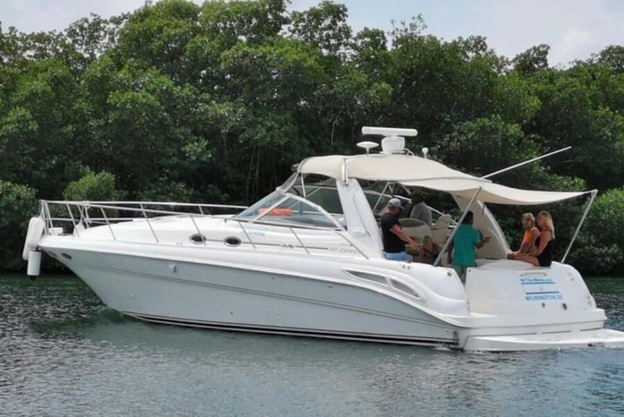Cancun: Private Yacht Tour to Isla Mujeres Snorkel #GMBSR41 - The Starting Point at Pescador 5a