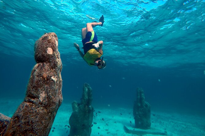 Cancun Snorkeling Adventure: Underwater Museum, Reef & Shipwreck - Snorkeling at El Meco Coral Reef