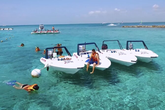 Cancun Speedboat and Snorkeling Adventure with Hotel Pickup - Snorkeling at Punta Nizuc