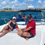 Cancun Yacht Rental for a private Caribbean Experience - Panoramic Views of Cancun’s Hotel Zone from the Water