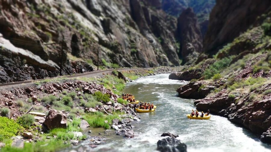 Cañon City: Royal Gorge Half-Day Whitewater Rafting - Views of the Royal Gorge Bridge from Below