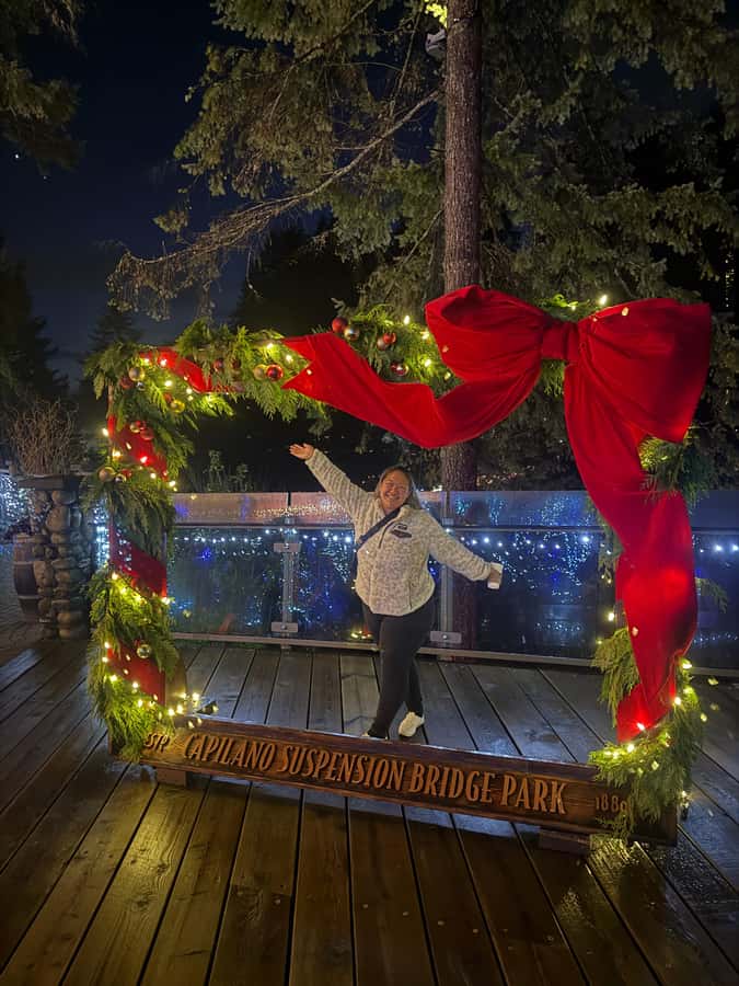 CANYON LIGHTS+Capilano Suspension Bridge/Small Group/CAR - Scenic Drive Over Lions Gate Bridge and Through Stanley Park