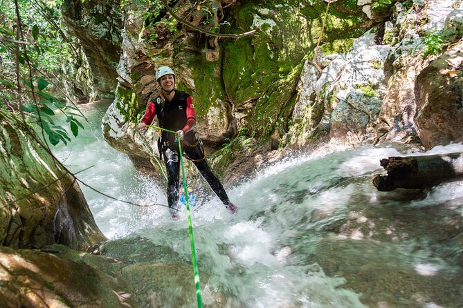 Canyoning Experience in Neda for Beginners - The Canyoning Activities: Swims, Rappels, and Jumps