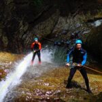 Canyoning sensation of Angon on the shores of Lake Annecy - Starting Point and Duration