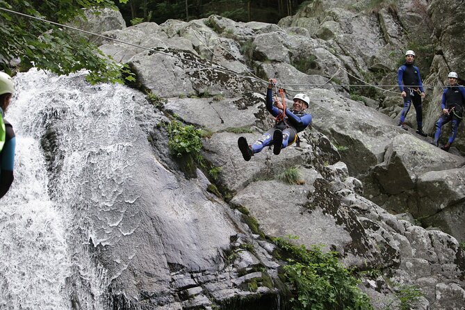 Canyoning tour Aero Besorgues -half day - The 35-Minute Walk to the Canyon Entrance