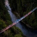 Capilano Suspension Bridge Canyon Lights & 4 Top highlights - Crossing the Thrilling Capilano Suspension Bridge and Exploring the Treetops Adventure
