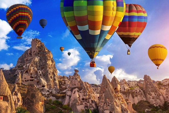 Cappadocia Hot Air Balloon Flight Over Fairy Chimneys And Goreme - The Landing and Champagne Celebration