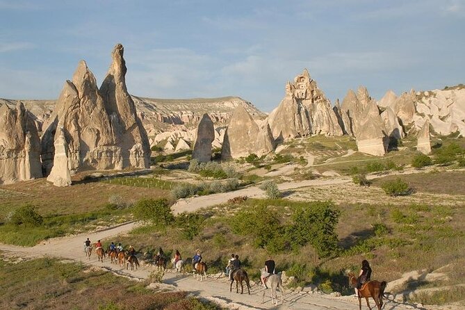 Cappadocia Sunset Horse Riding through Valleys and Fairy Chimneys - Guides and Instruction for First-Time Riders