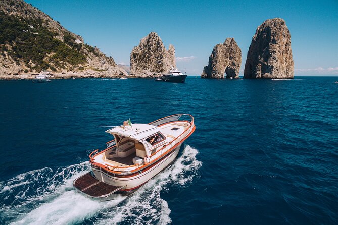 Capri Private Boat Day Tour from Sorrento, Positano or Naples - Exploring Capri’s Coastal Highlights by Boat