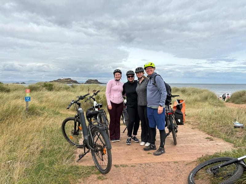 Castle and Coastline Electric Bike Tour North Berwick - Starting Point at Archerfield Walled Garden