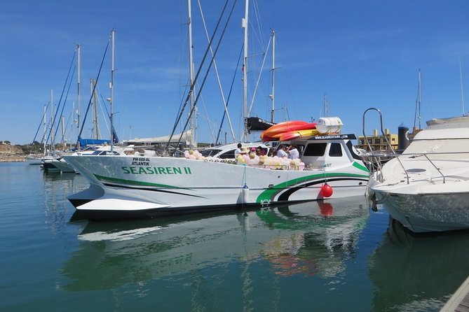 Catamaran Private Tour - Benagil & Marinha Beach - (28 PAX) - Starting Point and Booking Details