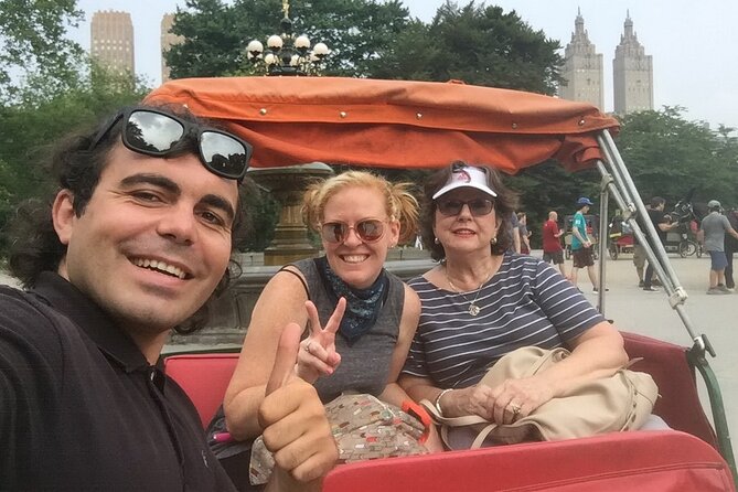 Central Park Pedicab Tours with New York Pedicab Services - Exploring Wollman Rink and Victorian Gardens