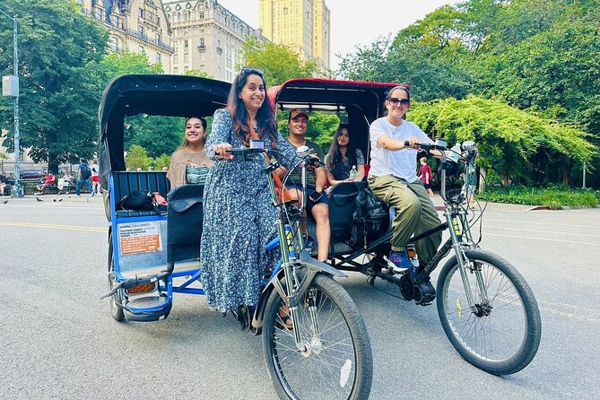 Central Park Private Pedicab Tour - Celebrity Residences and Movie Locations