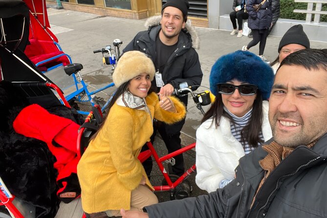Central Park privet pedicab delux tour -1 hour - Easy and Personalized Central Park Exploration