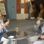 Champagne Day tour with Veuve Clicquot and 2 other big wineries - Savoring a Gourmet 3-Course Lunch at Brasserie Le Jardin