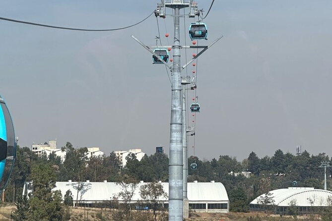 Chapultepec Park and Cable Bus Tour - Crossing Into Heights at the Cablebus Estación Los Pinos