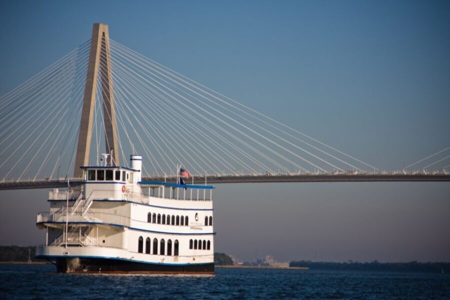 Charleston: Luxury Harbor Dinner Cruise - The Route: From Fort Sumter to the Ravenel Bridge