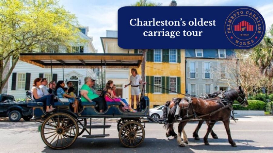 Charleston, SC: Private Daytime Horse-Drawn Carriage Ride - Starting Point at the Big Red Barn Near Charleston Market