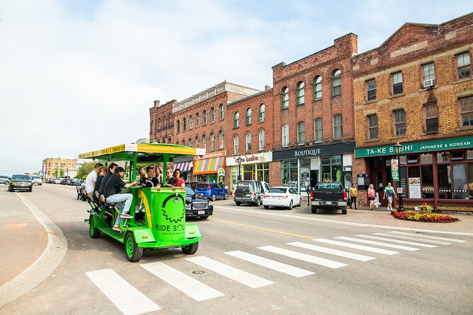 Charlottetown waterfront SOLAR PartyBike food & drink experience! - How the Solar-Powered Vehicle Enhances the Experience