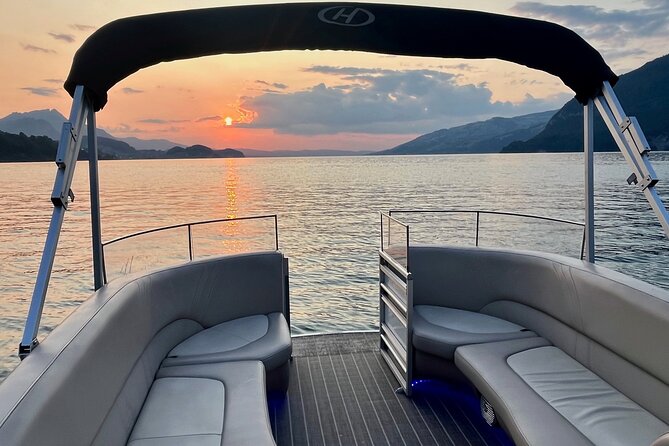 Cheese platter by Boat on Lake Thun, Interlaken - Departure Point at Beir Säge in Sigriswil