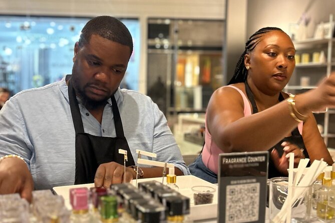 Chicago Perfume Making Classes on Magnificent Mile - The Fragrance Selection: A Wide Range of Notes