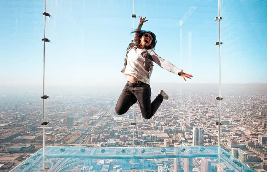 Chicago: Willis Tower Skydeck and The Ledge Ticket - The Thrilling Experience of The Ledge Glass Balcony