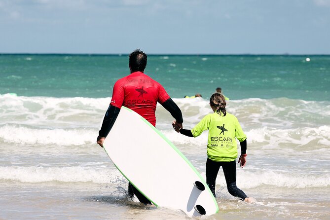 Children's School Holiday Surf Session (8-13 year olds) - Location and Setting at Towan Beach in Newquay