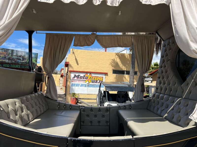 City tour on electric horse wagon. - Starting Point at Moto Xtreme Baja