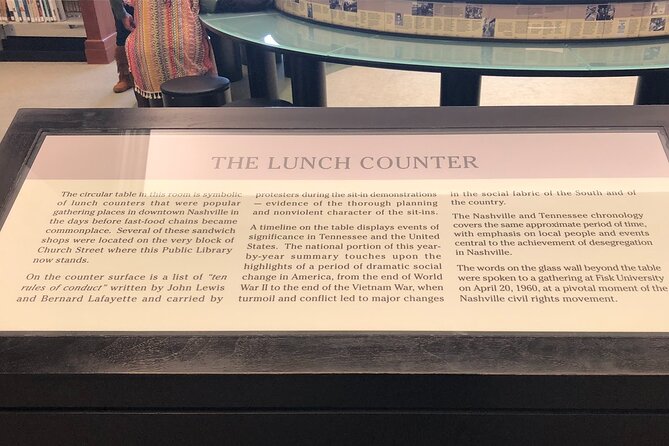 Civil Rights Walking Tour of Nashville - Specific Highlights at Each Stop