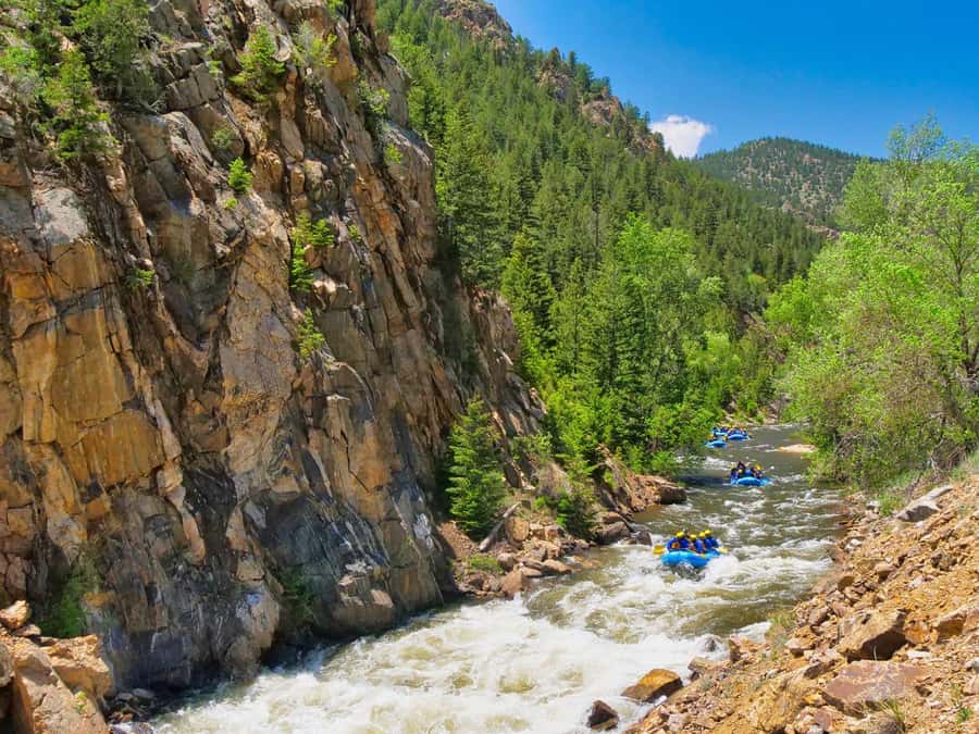 Clear Creek: Intermediate Rafting Trip - Navigating the Continuous Class III/IV Rapids