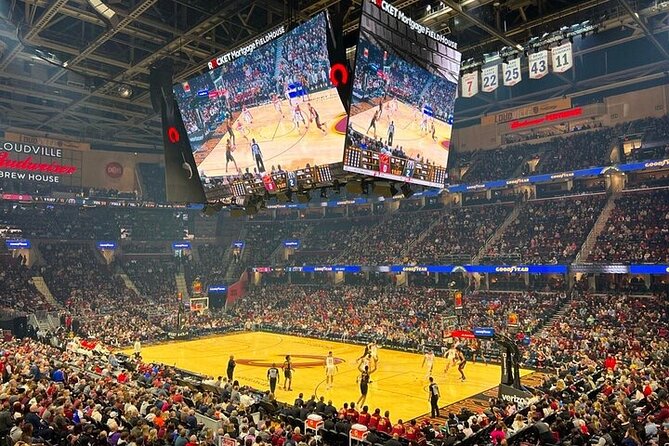 Cleveland Cavaliers Basketball Game at Rocket Arena - Location and Venue: Rocket Mortgage Fieldhouse in Cleveland