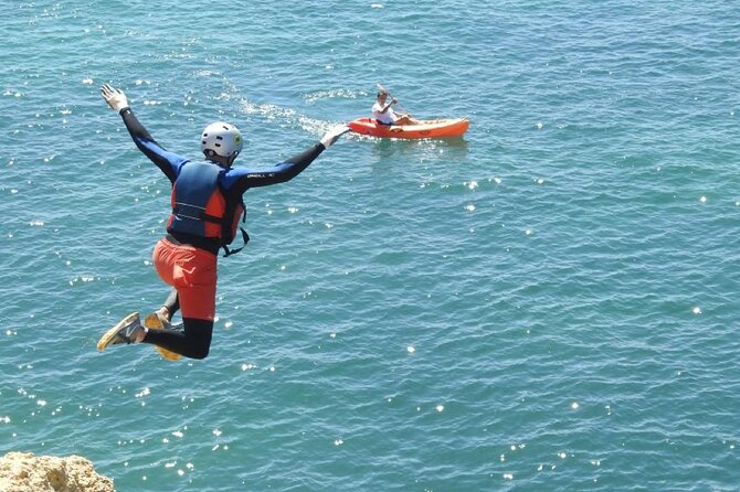 CLIFF JUMPING tour - Coasteering in Albufeira - The Thrilling Cliff Jumps from Different Heights
