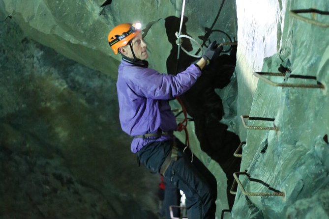 Climb in the Mine - The Underground Climbing Experience: Walls, Bridges, and Chambers