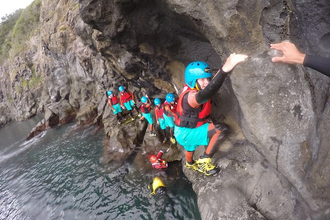 Coasteering in Caloura (Sao Miguel - Azores) - Exploring the Unique Volcanic Terrain and Caves