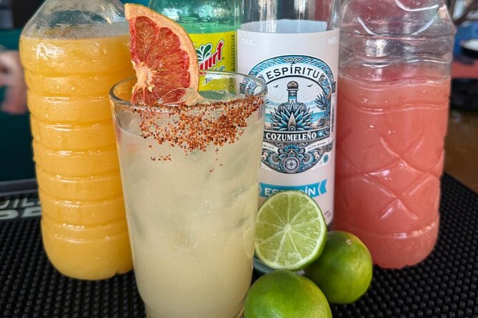 Cocktail Making in Cozumel Mexico - Making Gourmet Margaritas and Classic Guacamole