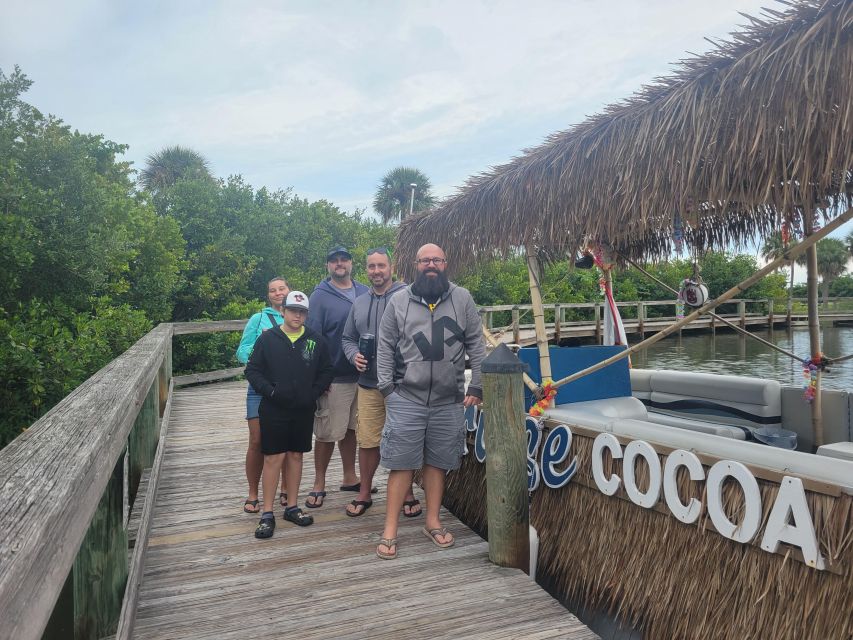 Cocoa Beach: Private 2-Hour Dolphin Sightseeing Tour - The Charm of the Tiki Boat Leid Back