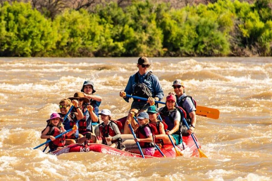 Colorado River : Morning Half-Day Colorado River Rafting - From Hittle Bottom to the Base of Fisher Towers