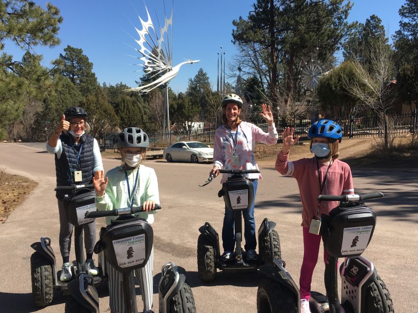 Colorado Springs: Nature and Art/Broadmoor Combo Segway Tour - Starting Point at South Cheyenne Cañon Picnic Grounds