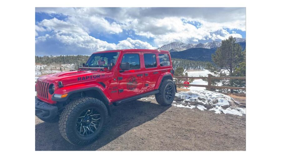 Colorado Springs: Pikes Peak Luxury Jeep Tour - Starting Point and Logistics