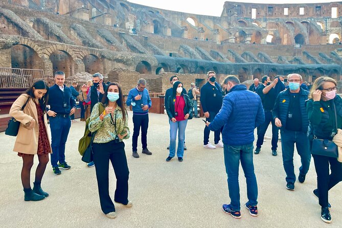 Colosseum Arena & Roman Forum Guided Tour - Logistics: Meeting Point, Duration, and Group Size