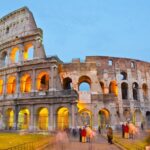 Colosseum by Evening Guided Tour with Arena Floor Access - The Peaceful View of the Roman Forum from Outside